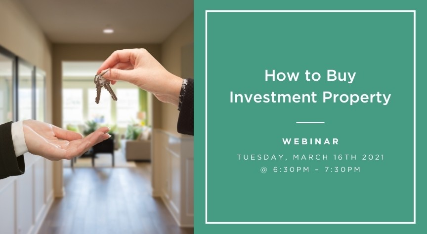 How To Buy Investment Property Free Webinar