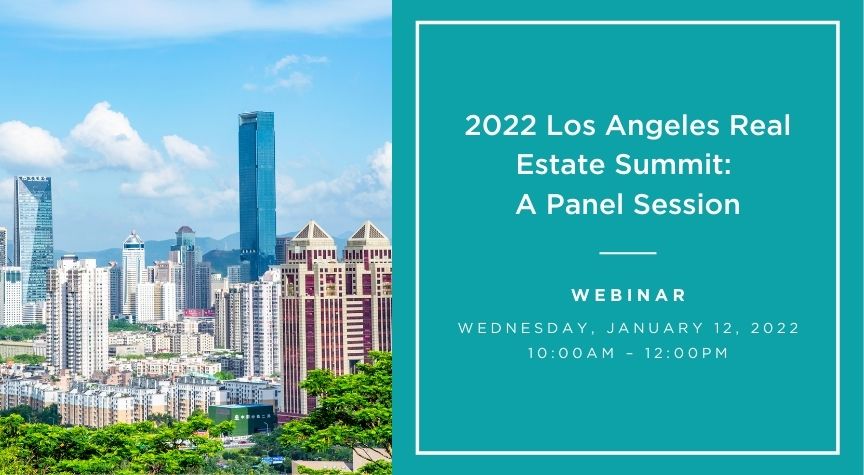 2022 los angeles real estate summit a panel session